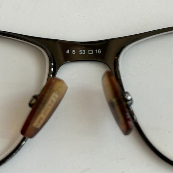 Boss Orange Eyeglasses Frame BO 0114 Metal Half Rim in Black unisex - Picture 5 of 12